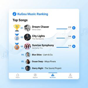 酷狗音乐 - 酷狗音乐应用商店评分介绍